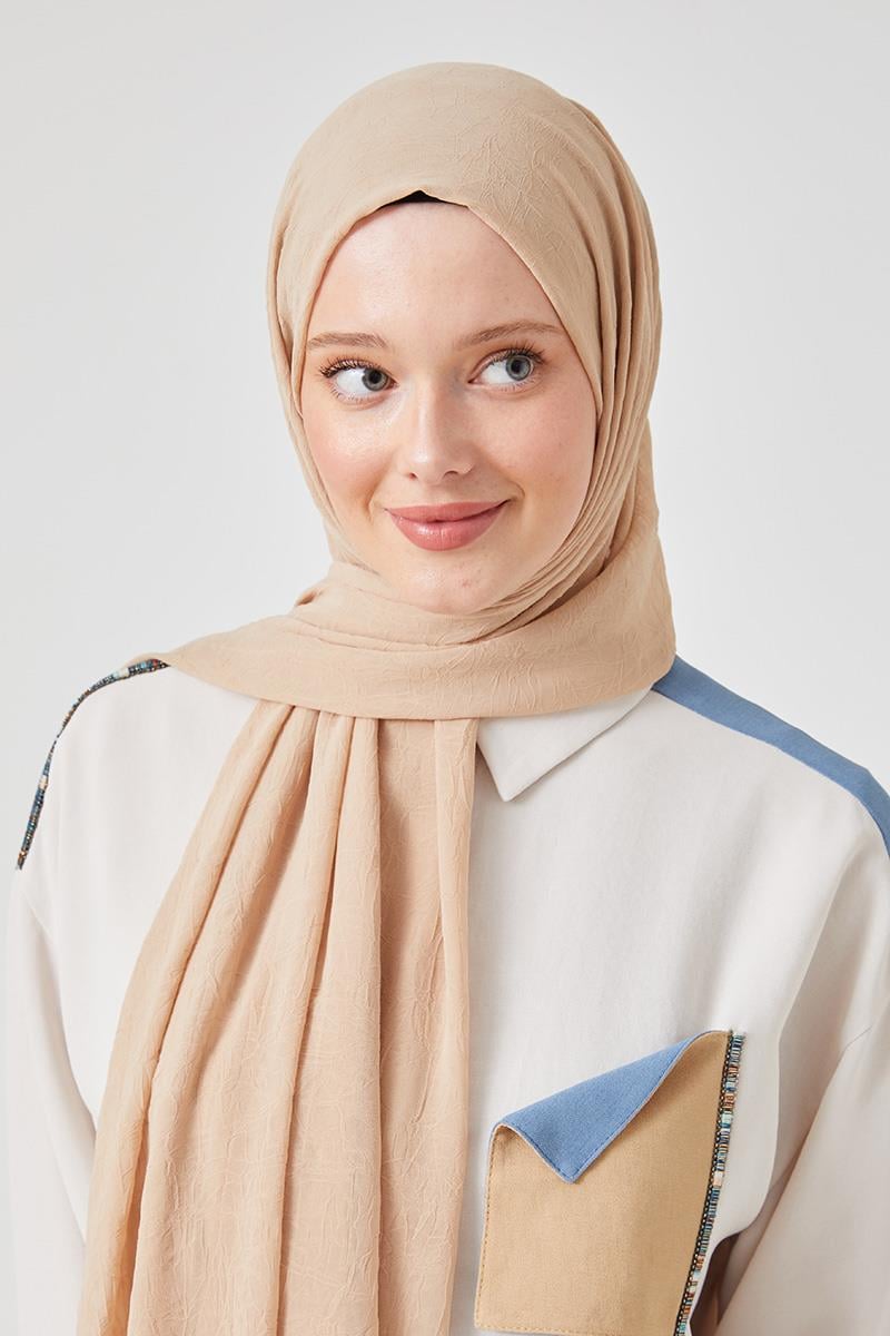Fivescarf Nude Frozen Şal