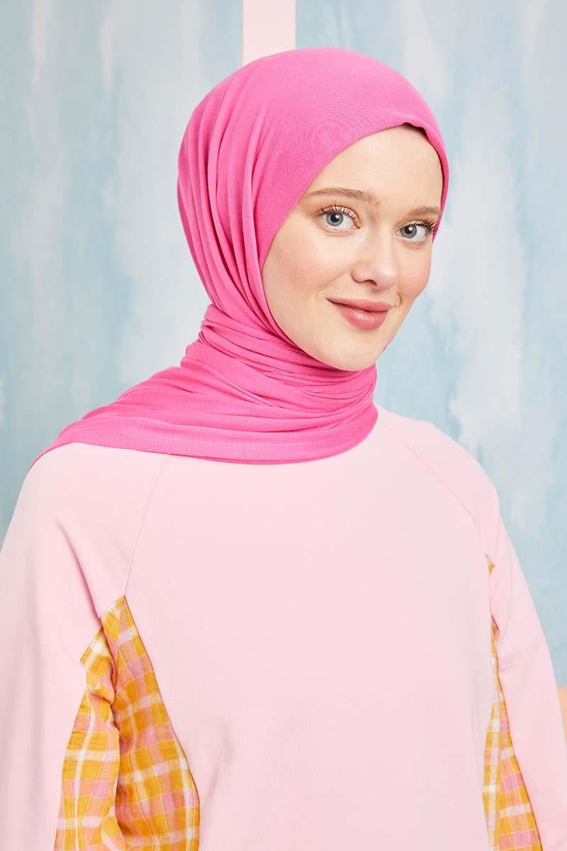 Fivescarf Pembe Five Penye Şal