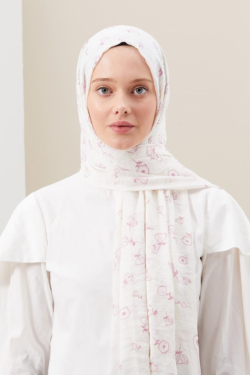 Fivescarf Pembe Gül Comfort Line Şal
