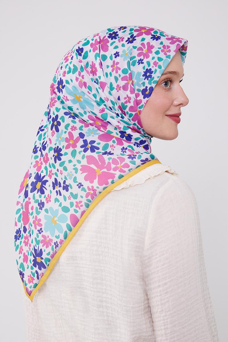 Fivescarf Pembe Soft Cotton Eşarp