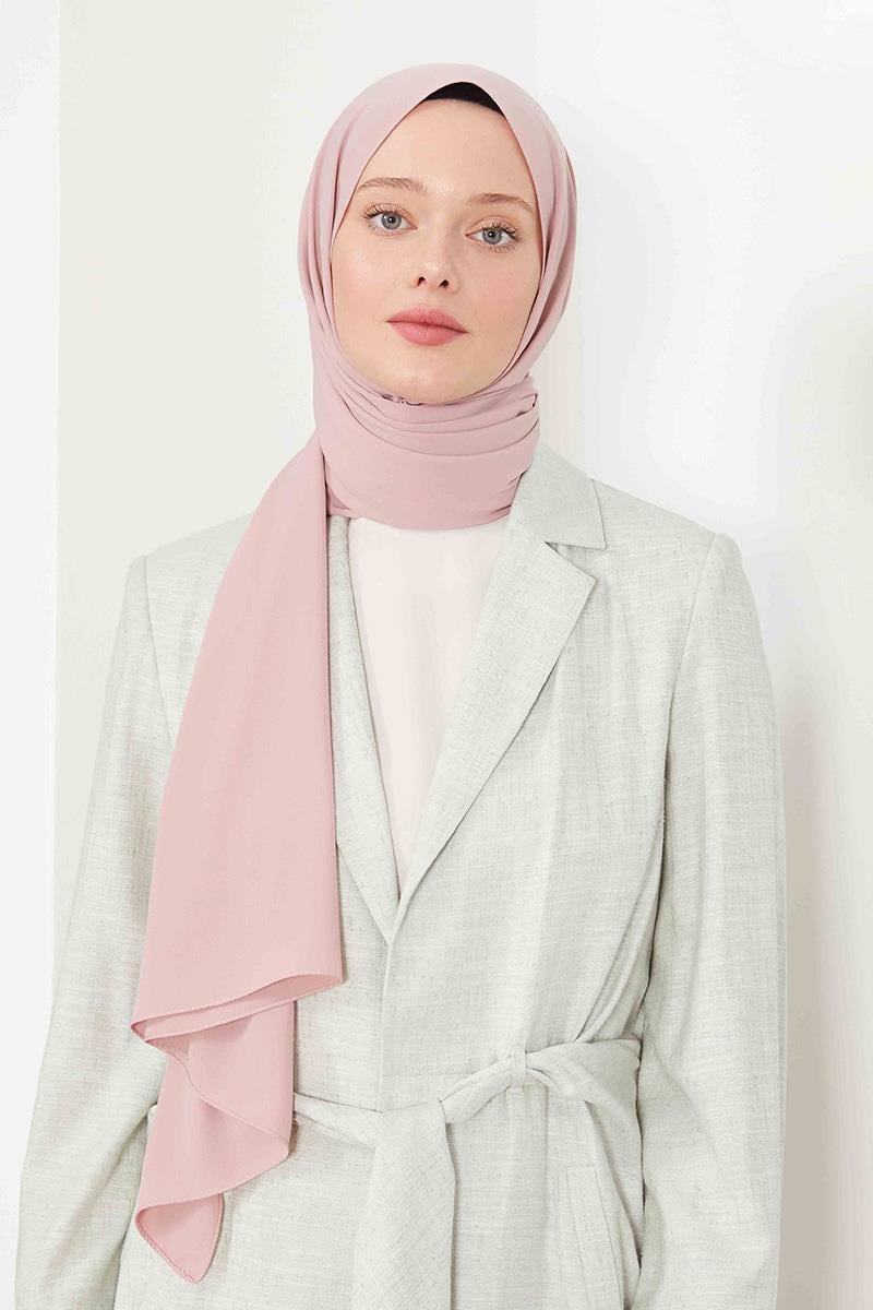 Fivescarf Pudra Medine İpeği Şal