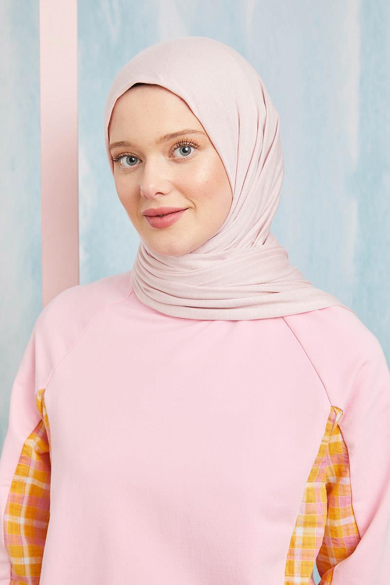 Fivescarf Şeker Pembesi Five Penye Şal