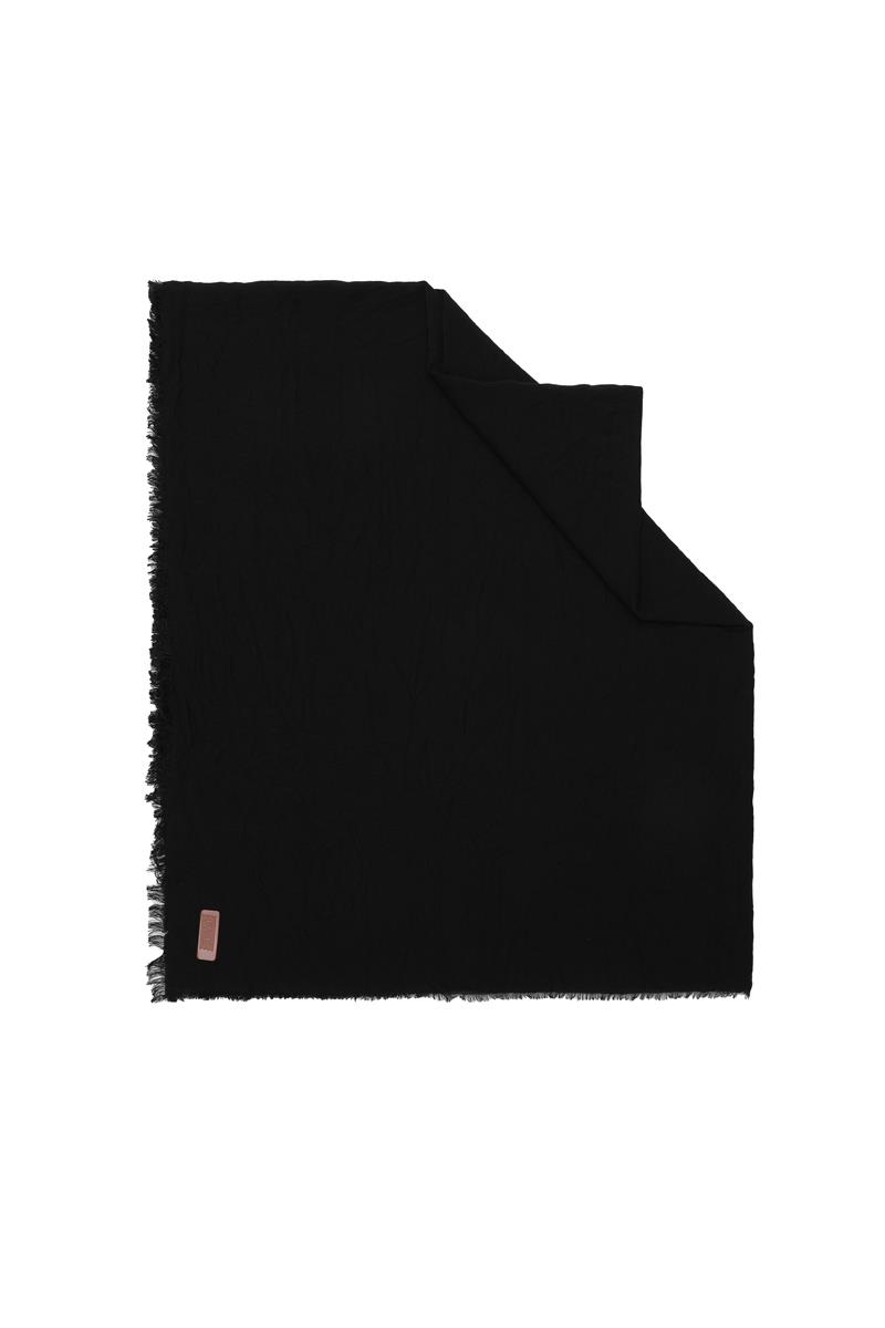 Fivescarf Siyah Maxi Peru Şal