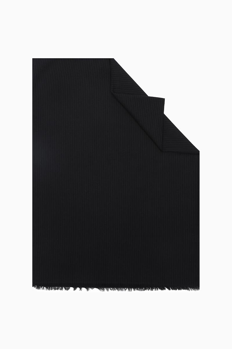 Fivescarf Siyah Softline Pamuk Şal