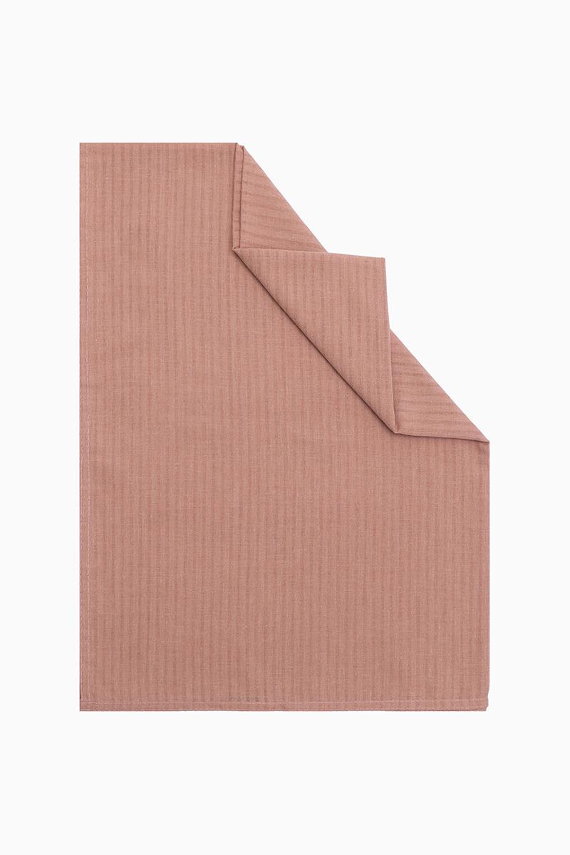 Fivescarf Somon Çizgili Harman Şal