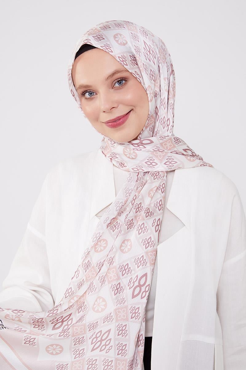 Fivescarf Somon Damla Desen Brand Şal