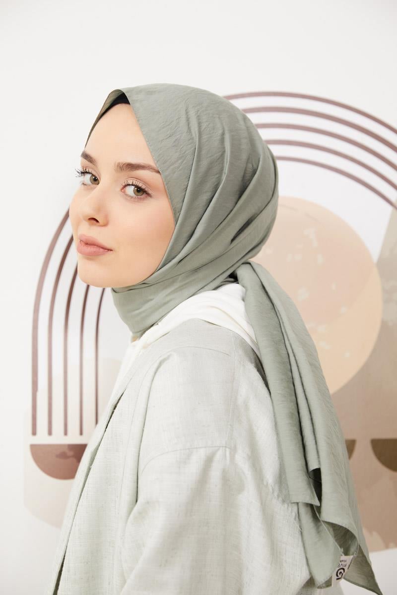 Fivescarf Su Yeşili Tensel Şal