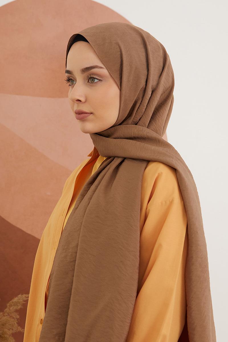 Fivescarf Sütlü Kahve Tensel Şal