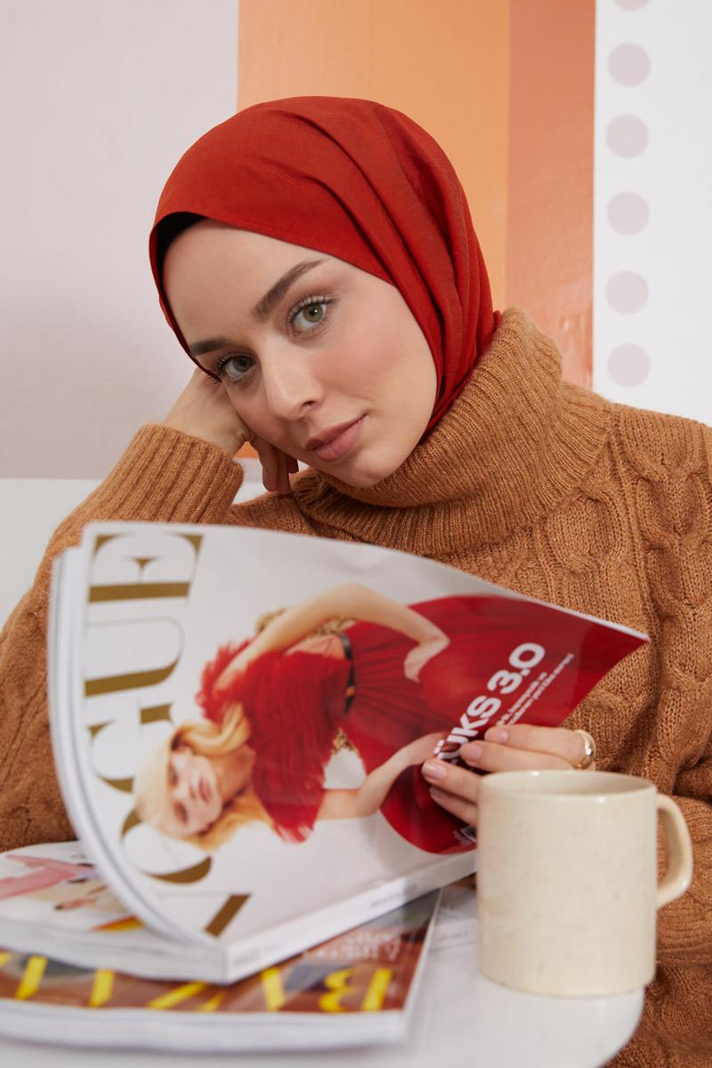 Fivescarf Taba Tensel Şal