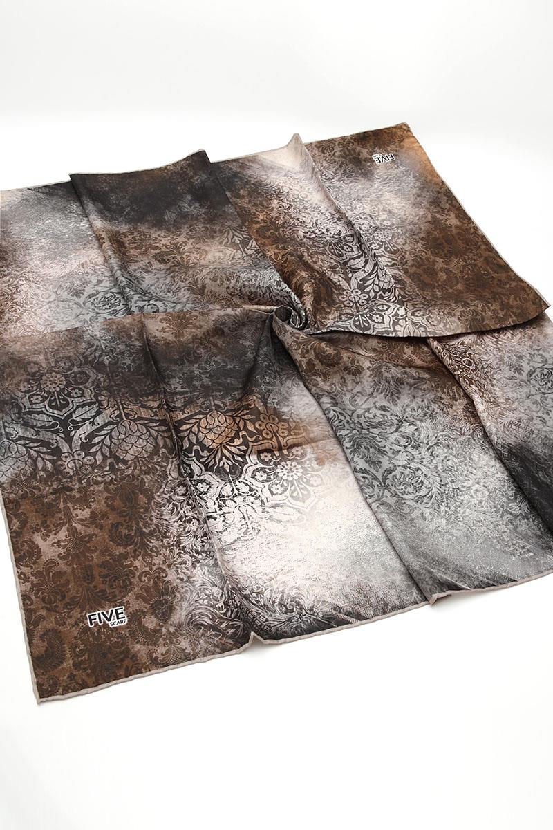 Fivescarf Taş Twill Digital Eşarp
