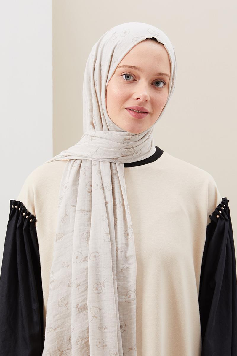 Fivescarf Vizon Gül Comfort Line Şal