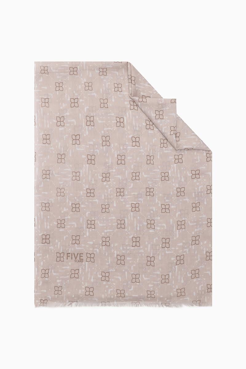 Fivescarf Vizon Relax Yaprak Şal