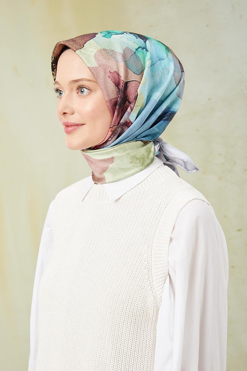 Fivescarf Vizon Twill Digital Eşarp