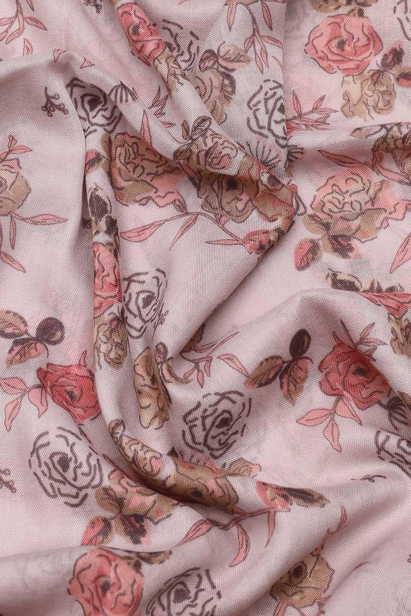 Fivescarf Yavruağzı Relax Rose Şal