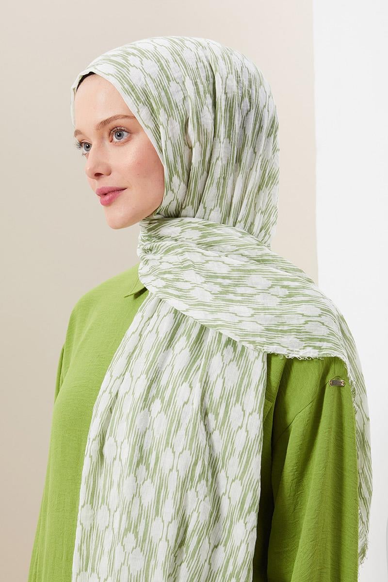 Fivescarf Yeşil Bulut Comfort Line Şal