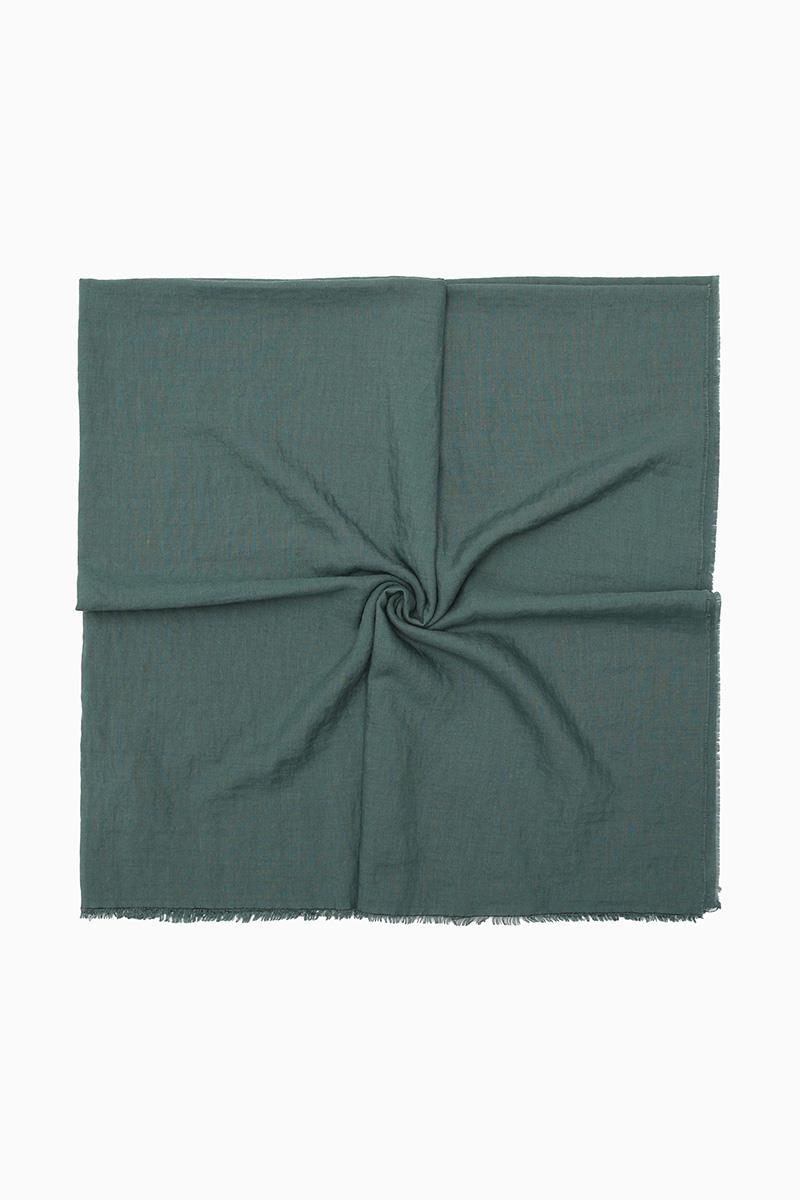 Fivescarf Yeşil Maxi Cotton Eşarp