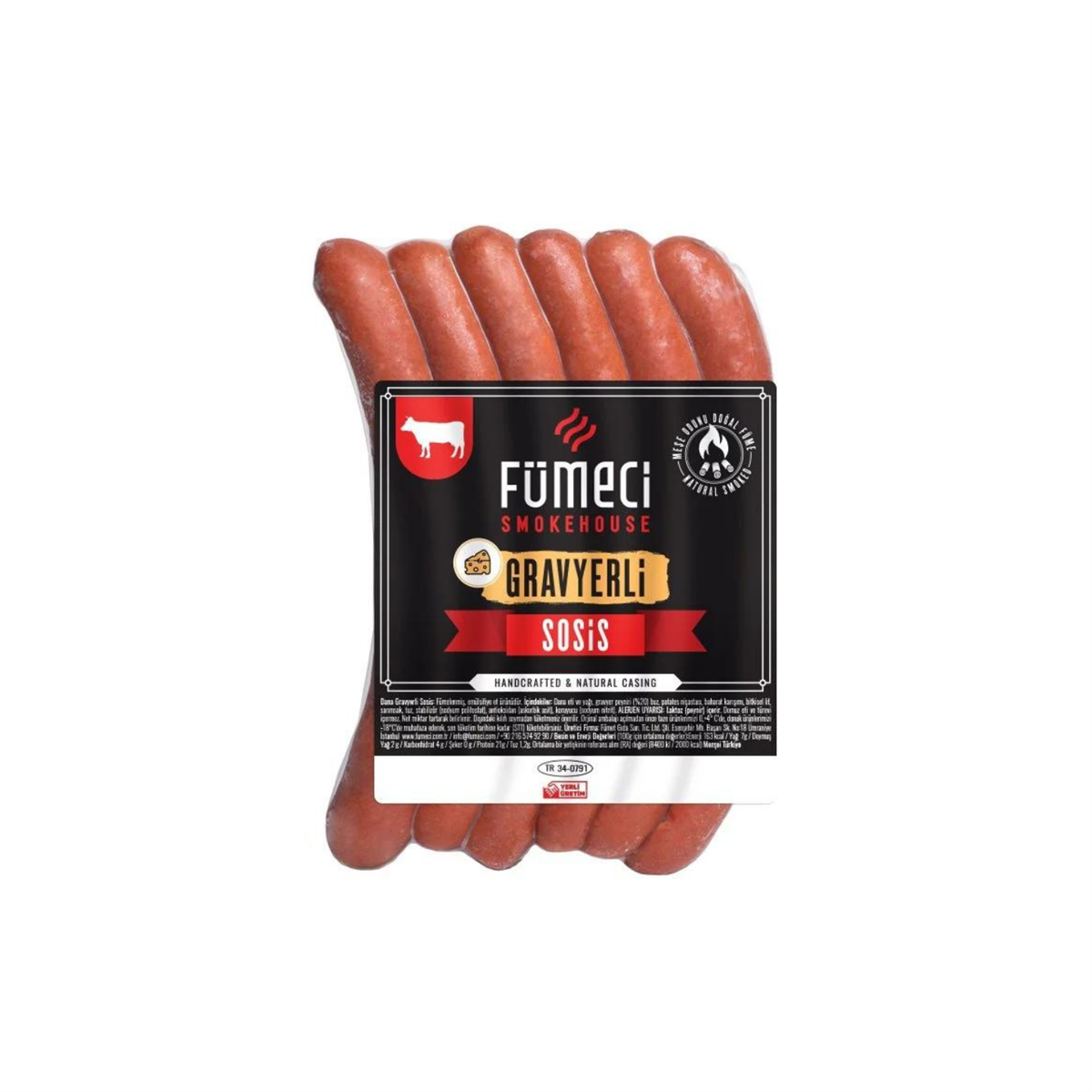 Fümeci Bratwurst Gravyerli Sosis