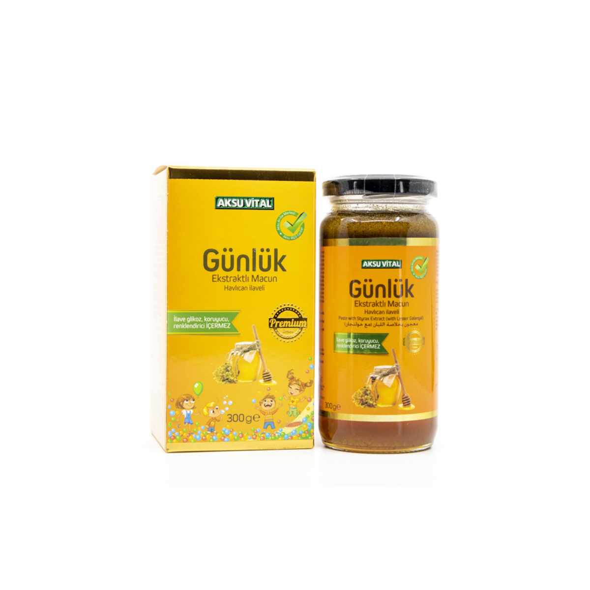 Aksu Vital Günlük Extra Macun 300 gr