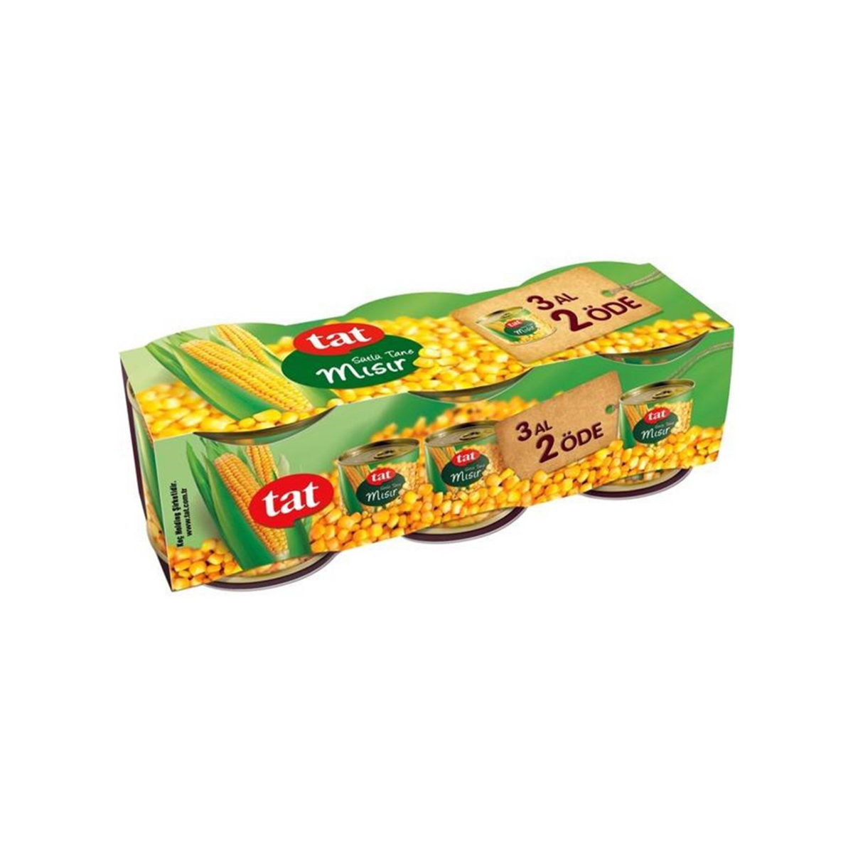 Tat Mısır Konservesi 220 gr (3 lü ) 1 ADET