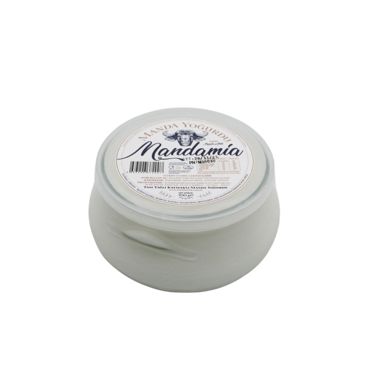Mandamia Manda Yoğurdu Cam 700 gr