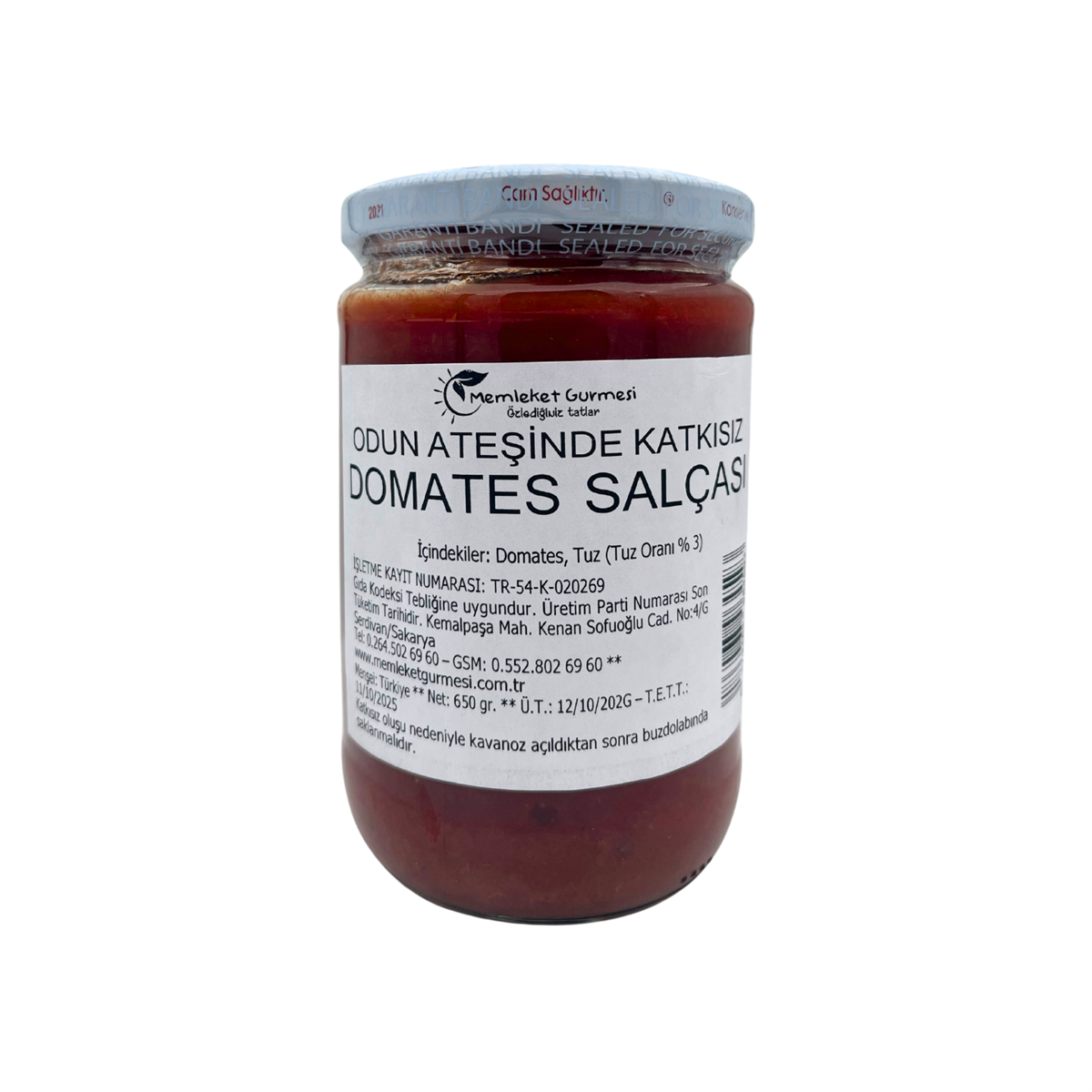 Vafi Odun Ateşi Domates Salçası 650 gr