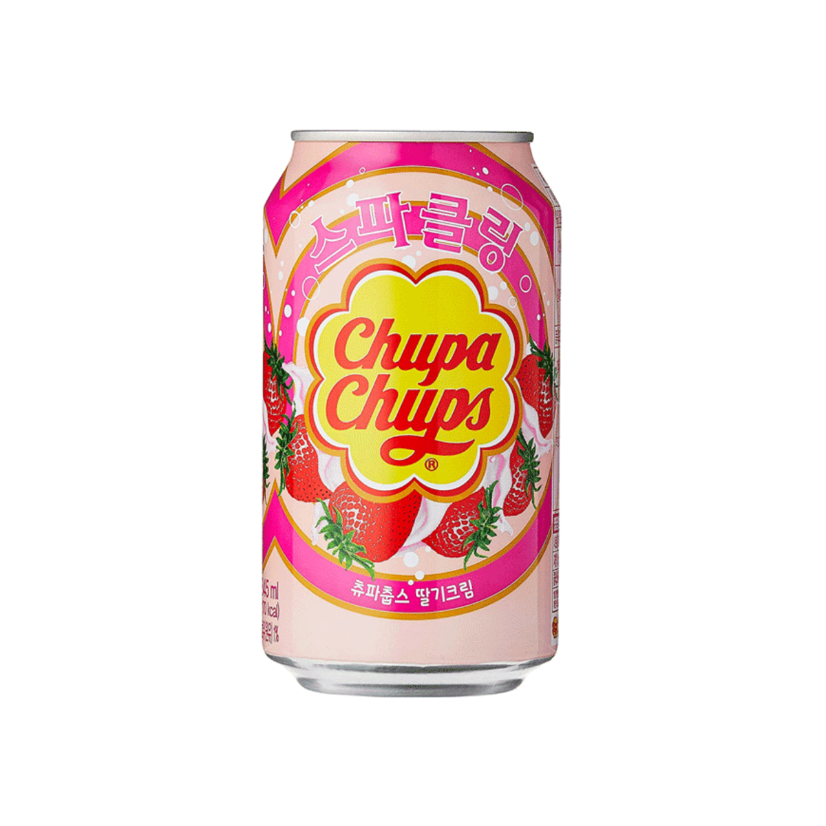 Chupa Chups Strawberry&Cream Flavour İçecek 345 ml