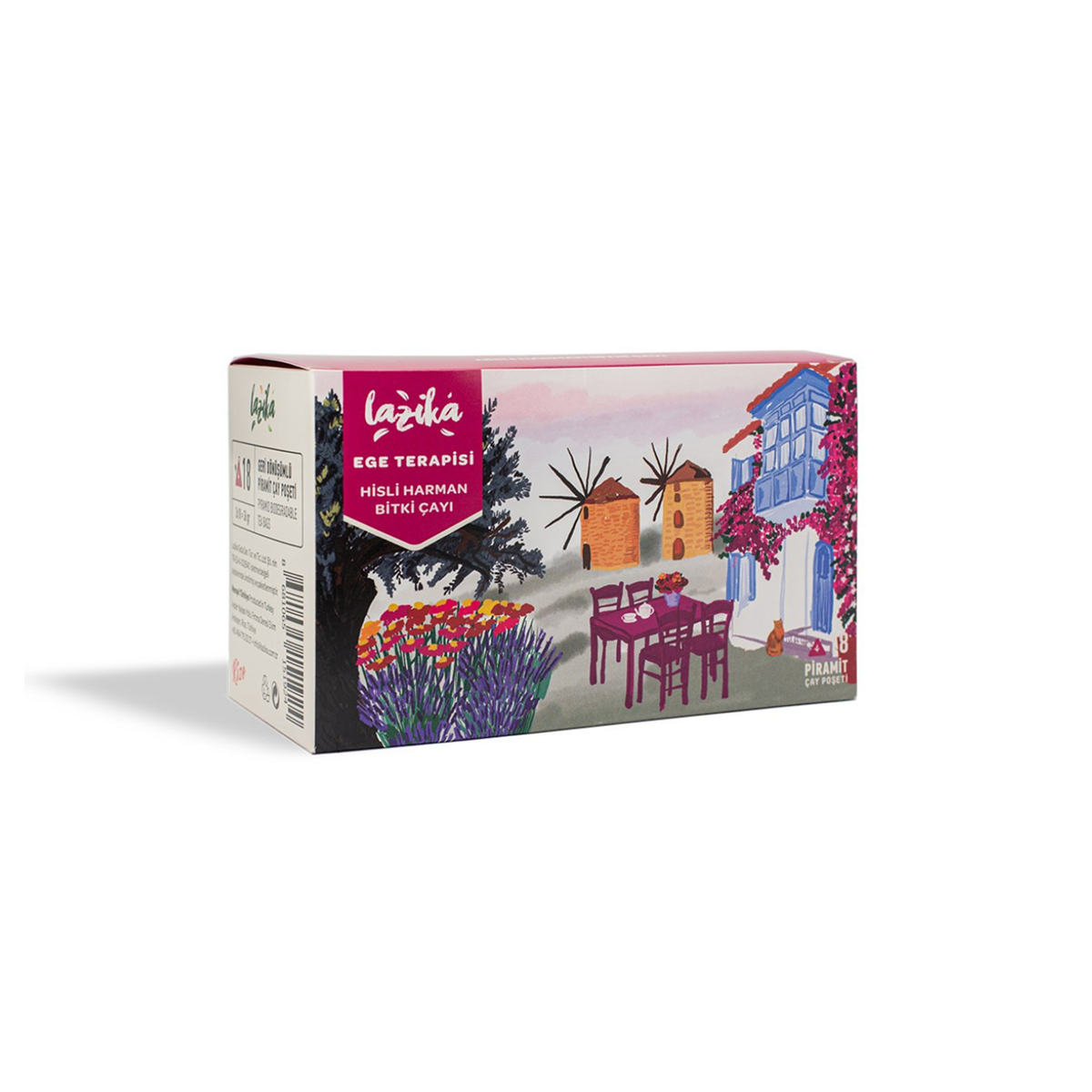 Lazika Hisli Harman Ege Terapisi Piramit Poşet Çay
