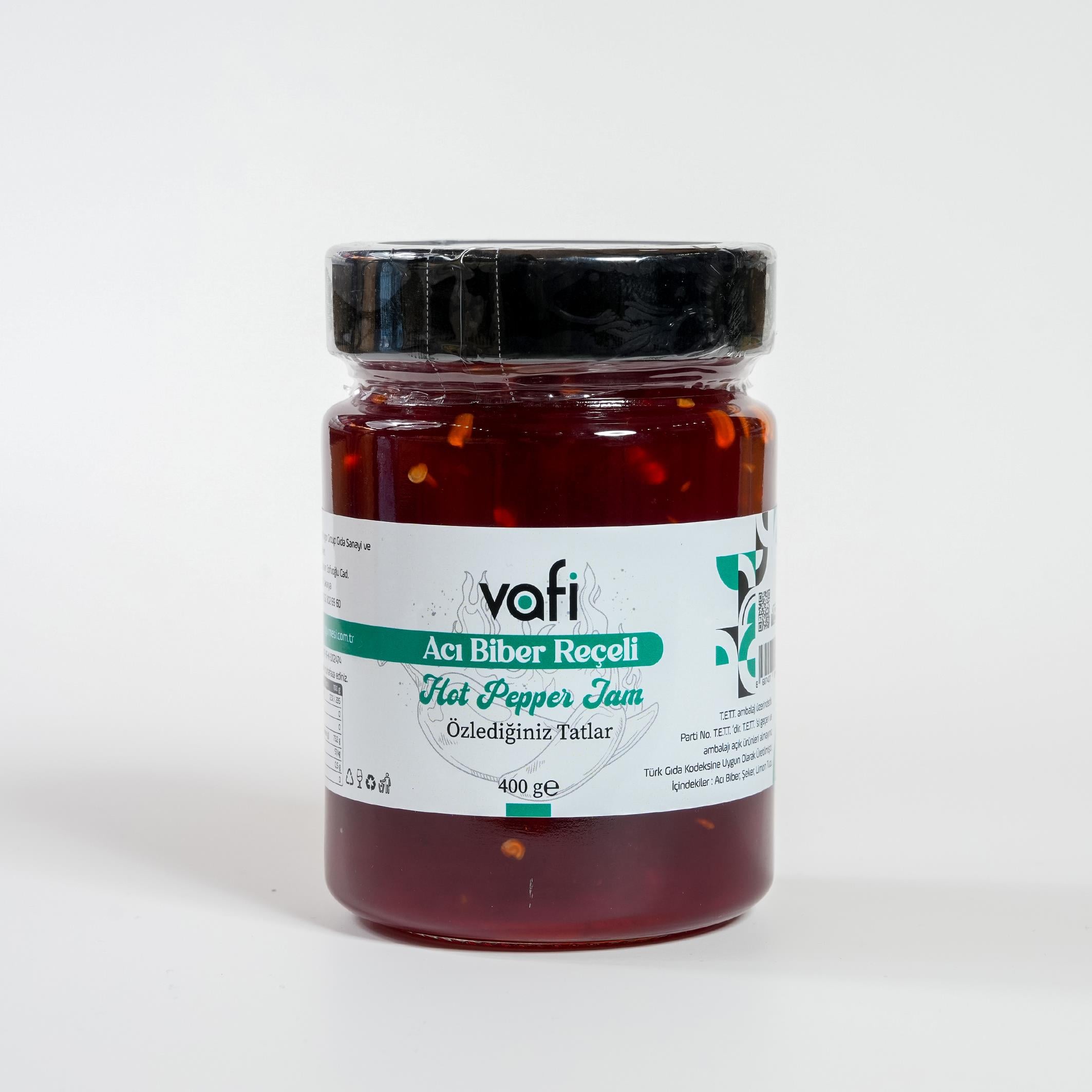 Vafi Reçel Serisi Acı Biber Reçeli 400 gr