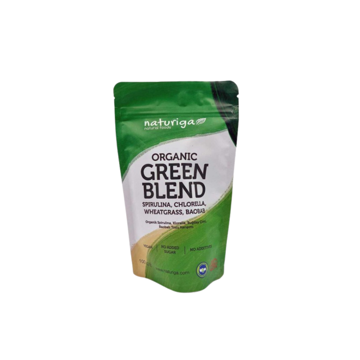 Naturiga Organik Yeşil Karışımı Green Blend 100 gr 1 ADET