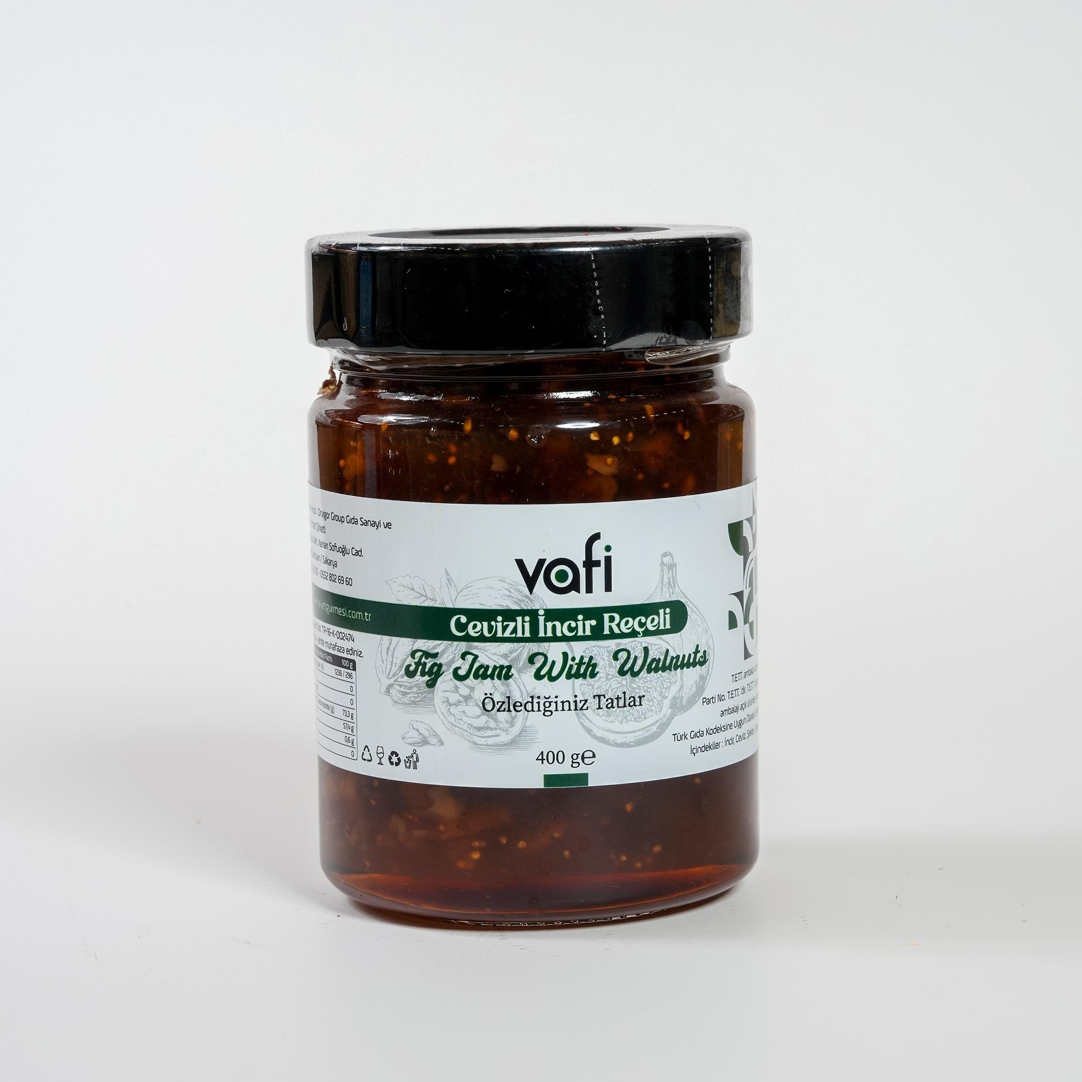 Cevizli İncir Reçeli 400 grMemleket Gurmesi