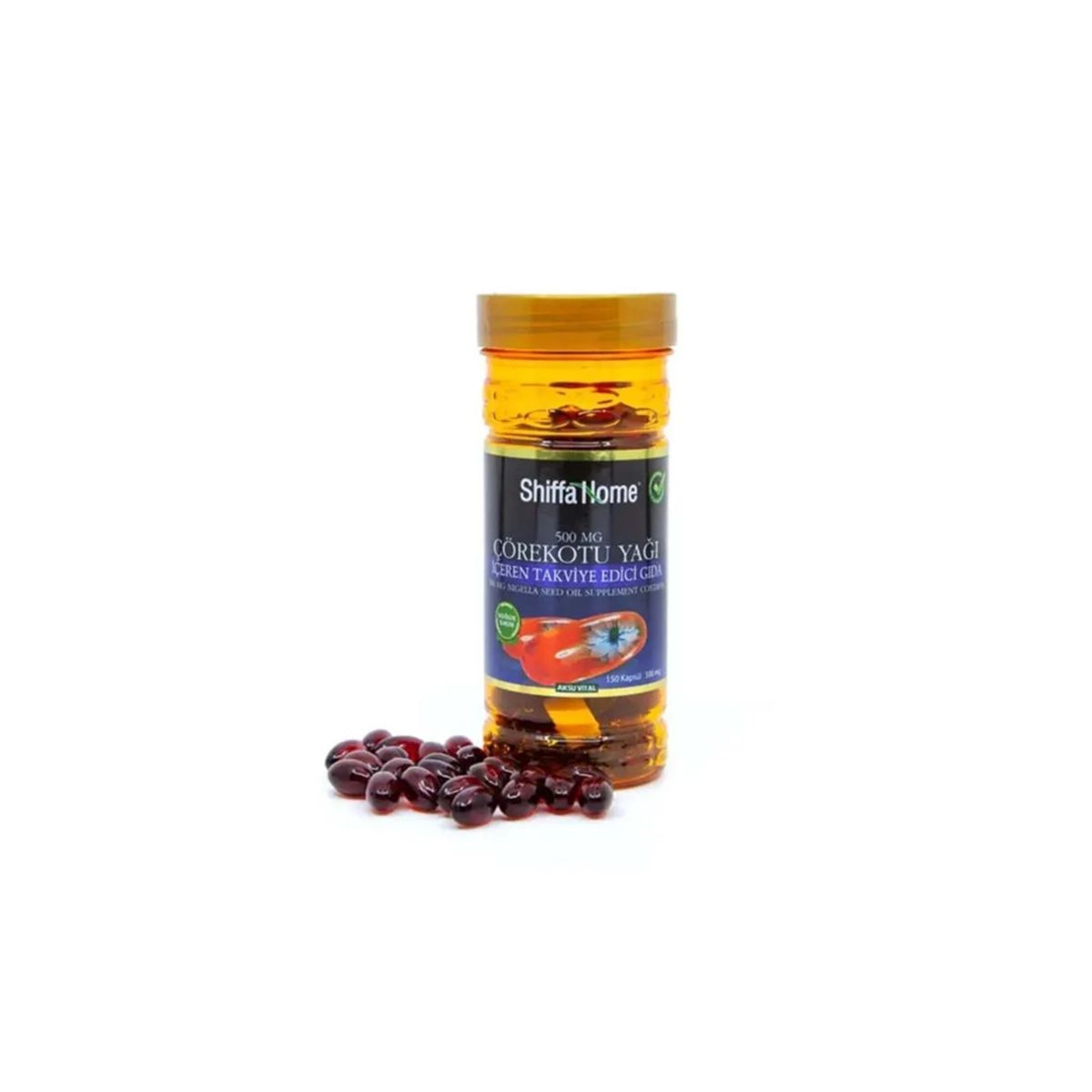 Shiffa Home Çörekotu Yağı Softjel 500 mg