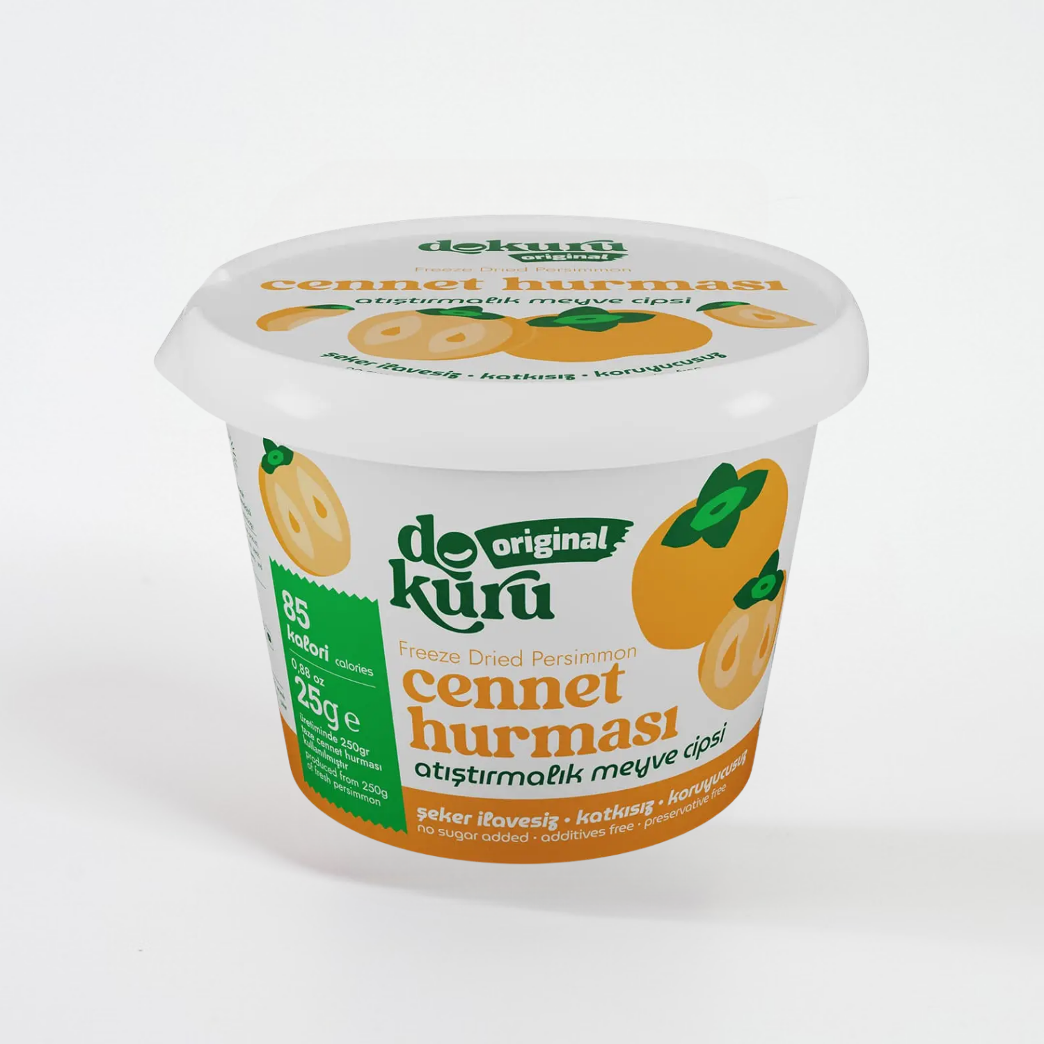Dokuru Dondurularak Kurutulmuş Cenntet Hurması 25 gr