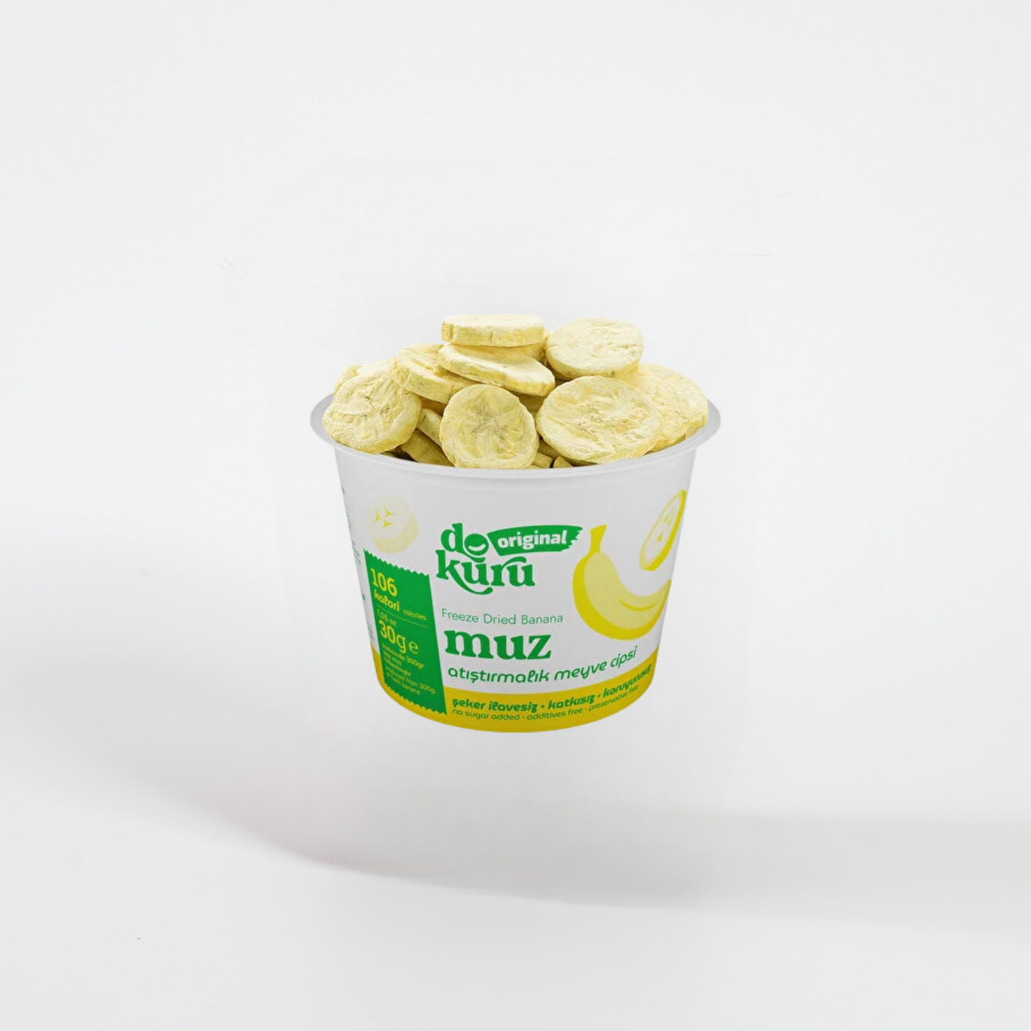 Dokuru Dondurularak Kurutulmuş Muz 30 gr 1 ADET