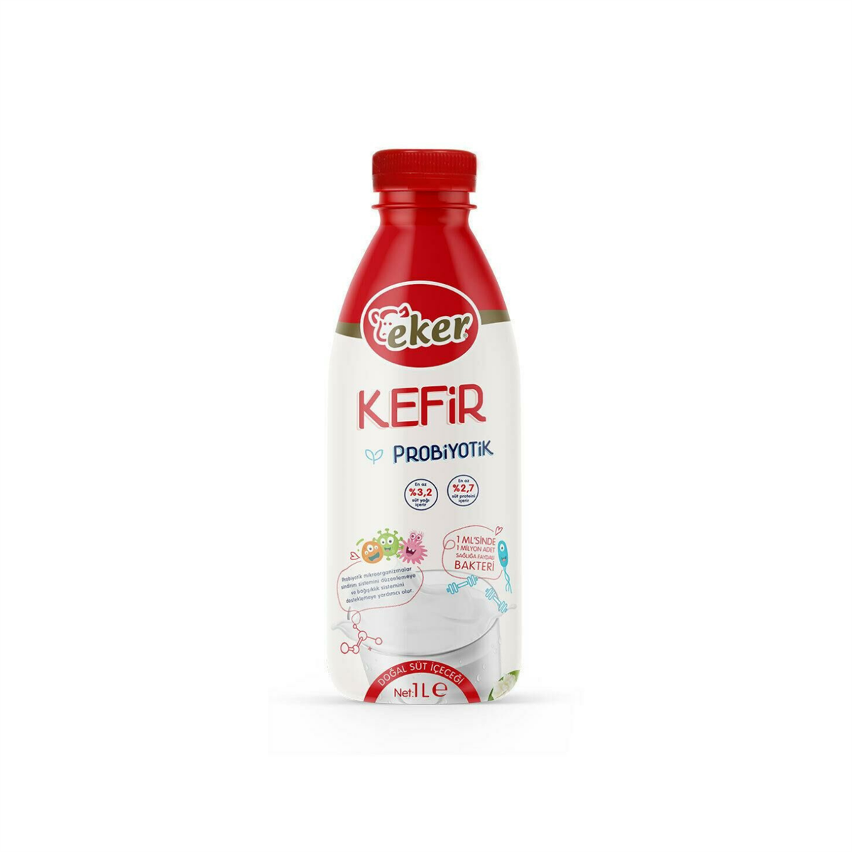 Eker Probiyotik Sade Kefir 1 lt