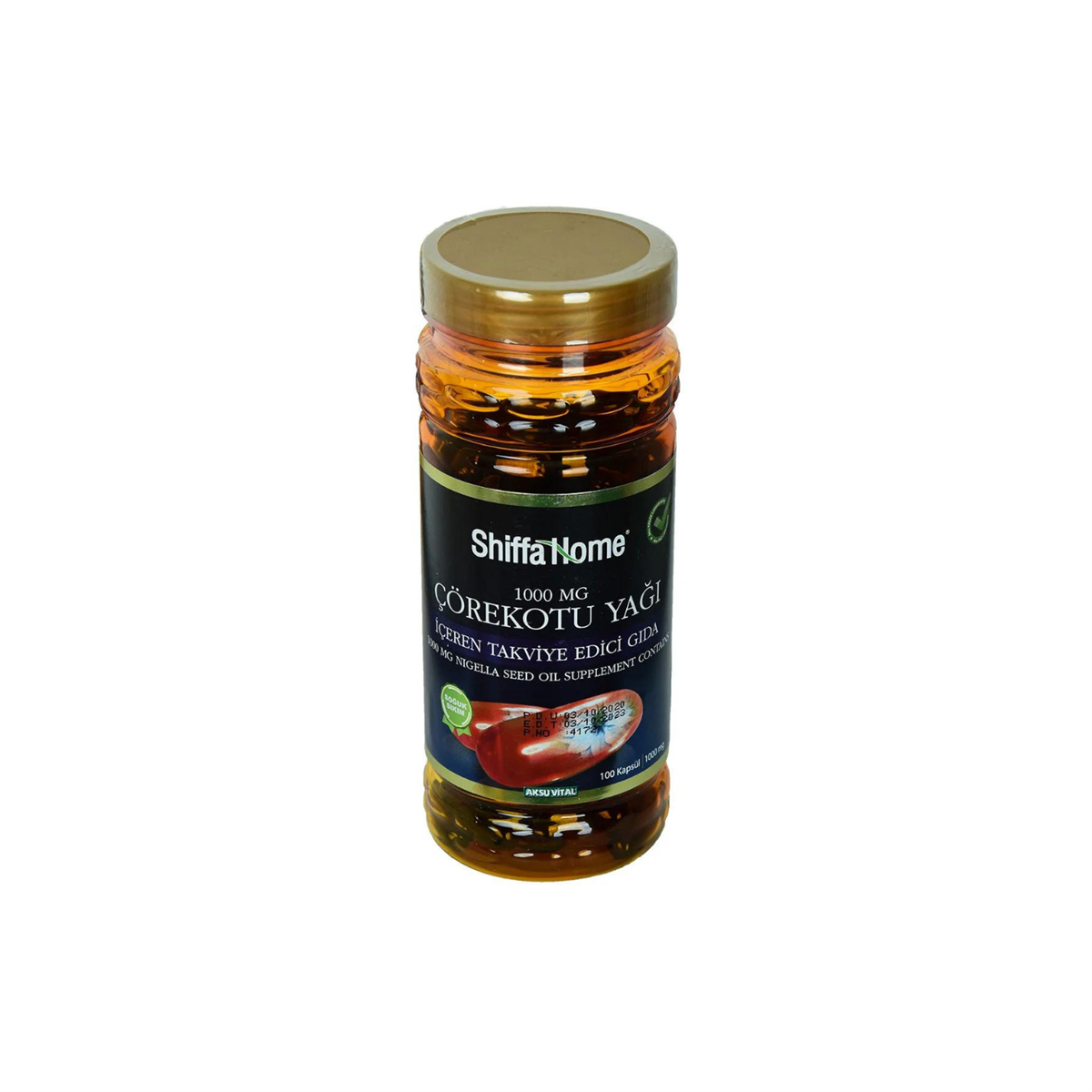 Shiffa Home Çörekotu Yağı Softjel 1000 mg 1 ADET