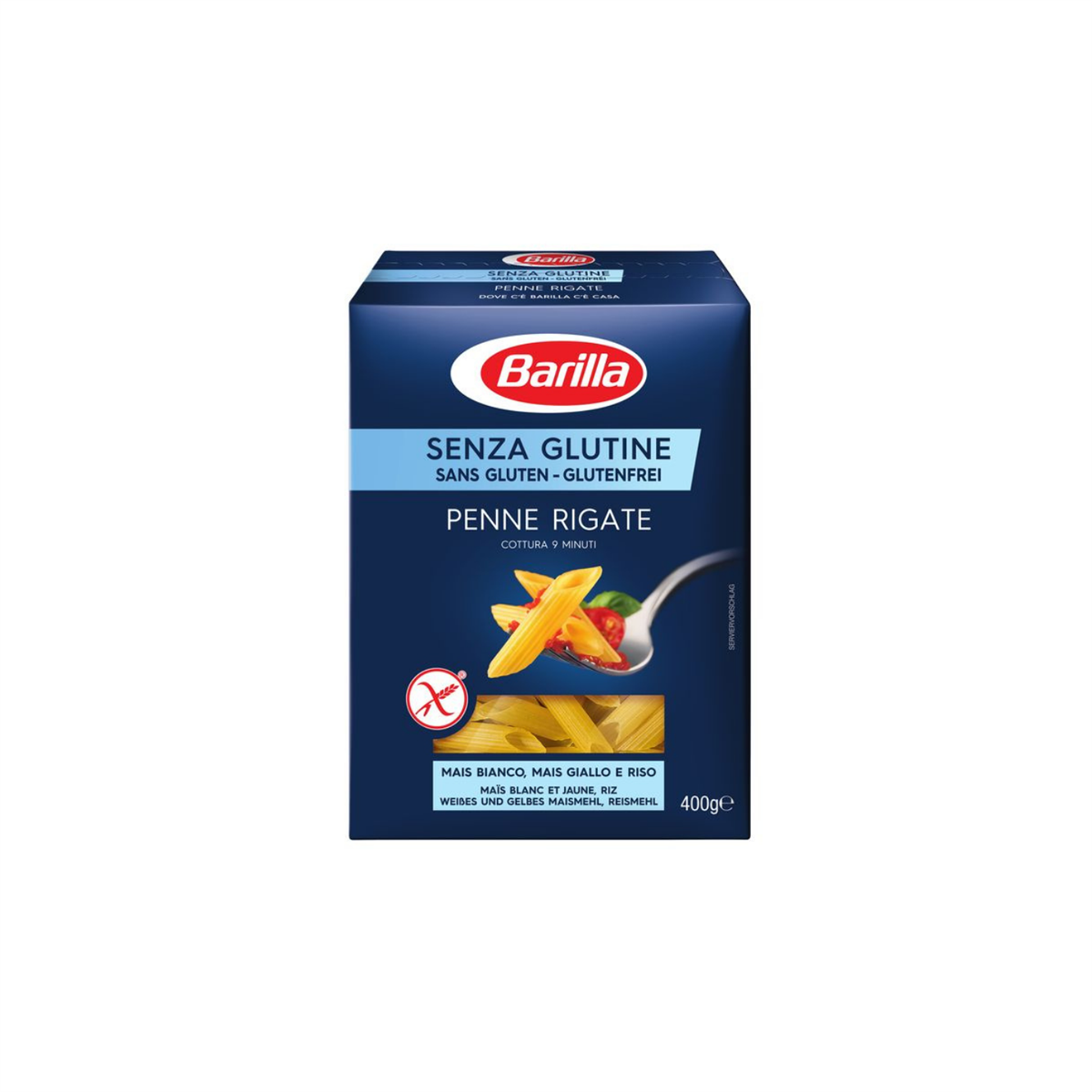 Barilla Glutensiz Penne Rigate 400 gr