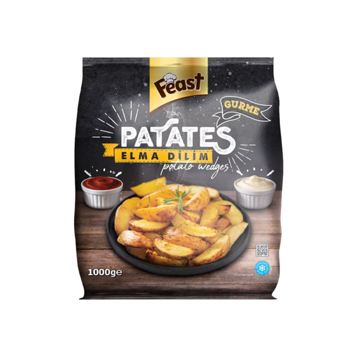 Feast Elma Dilim Patates 1 kg