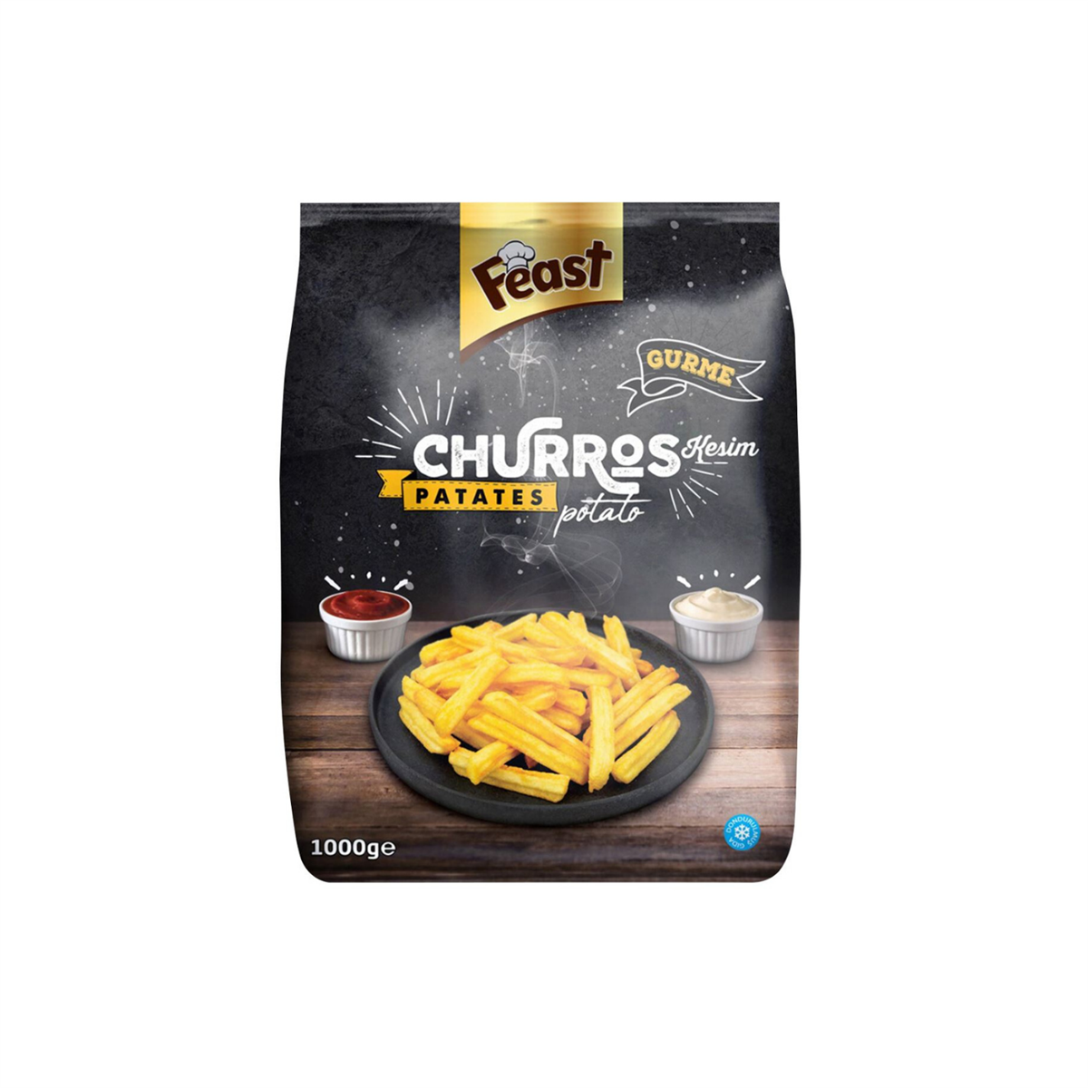 Feast Patates Churros 1000 gr