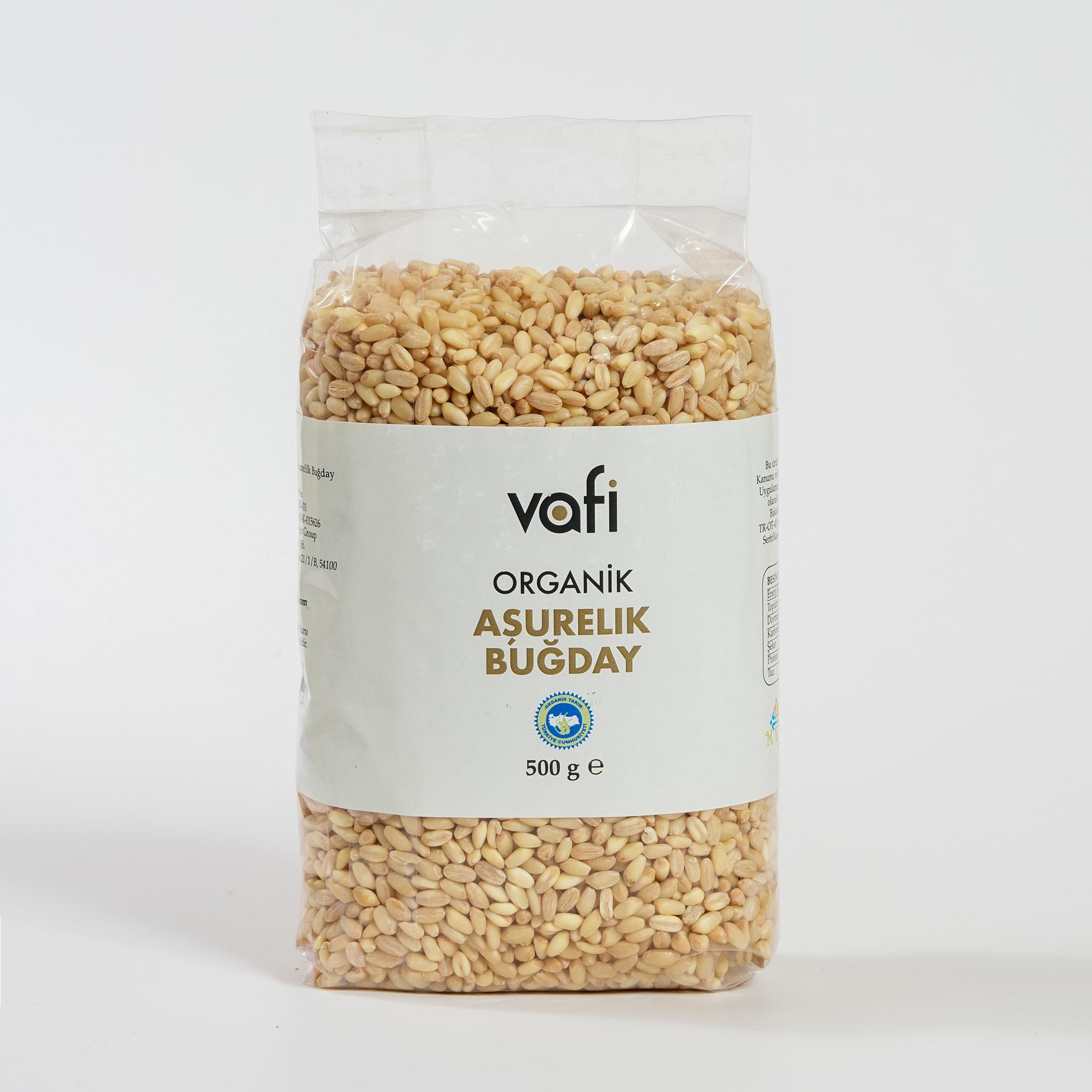 Vafi Organik Aşurelik Buğday 500 gr MGMemleket Gurmesi