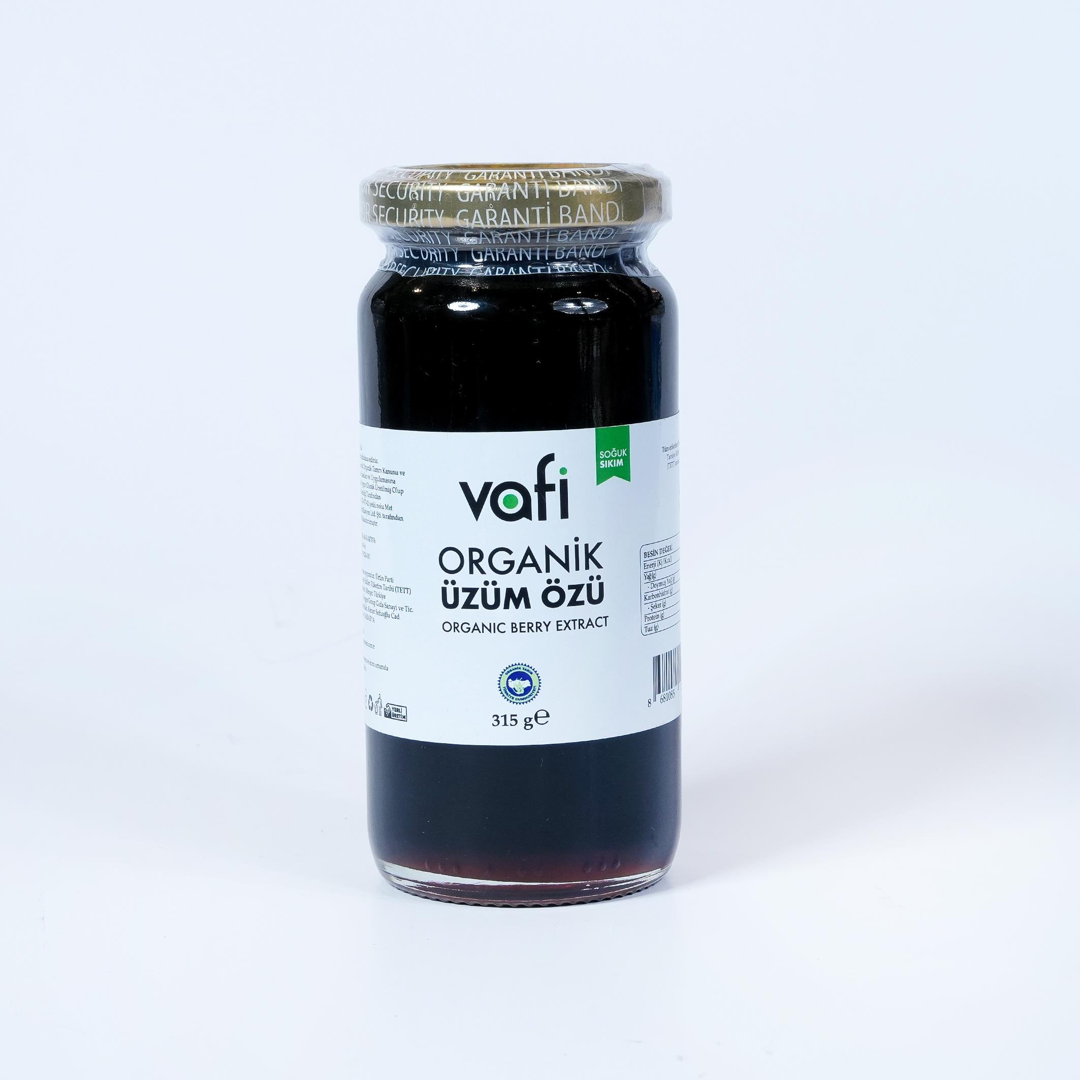 Organik Üzüm Özü 315 gr MGMemleket Gurmesi