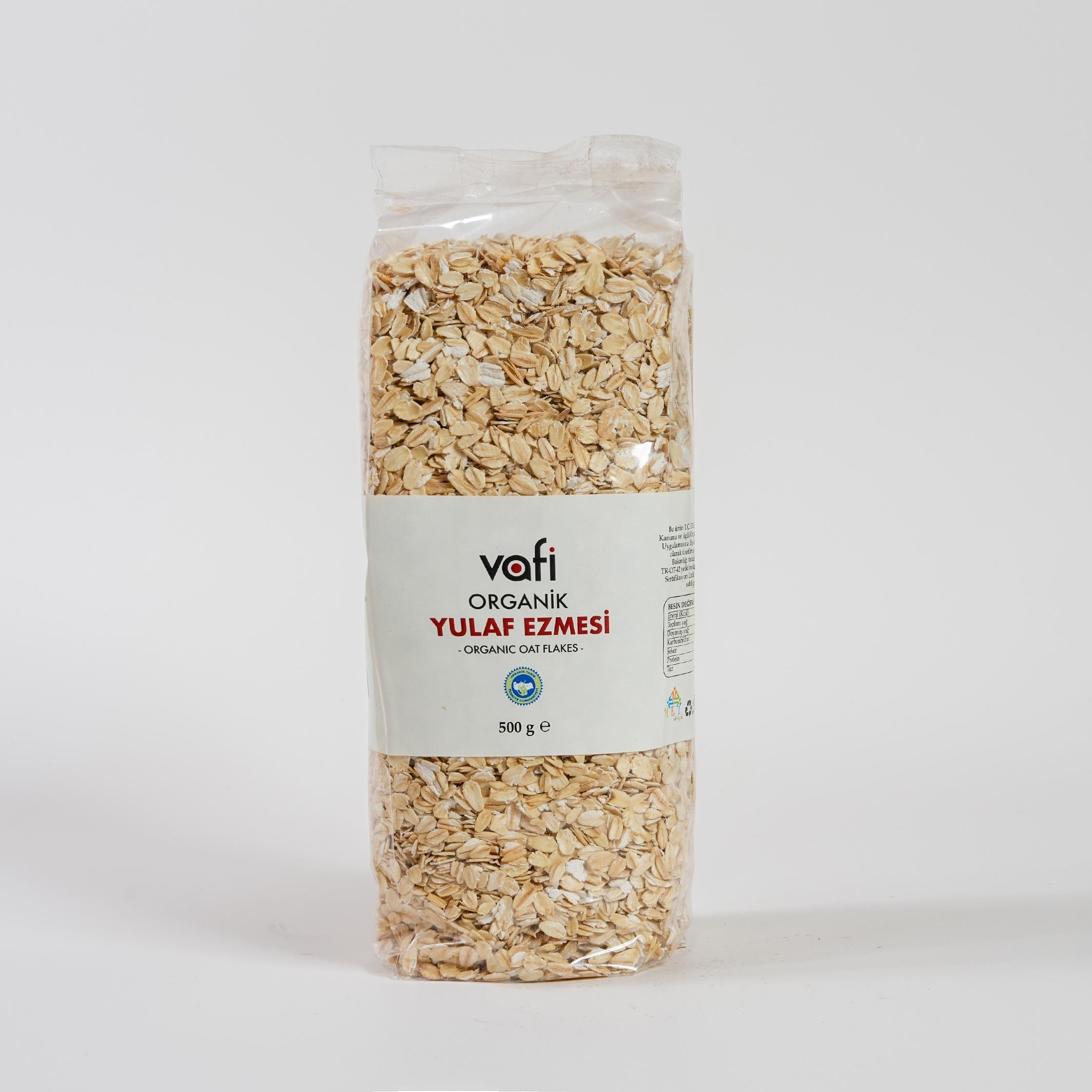 Organik Yulaf Ezmesi 500 gr MGMemleket Gurmesi