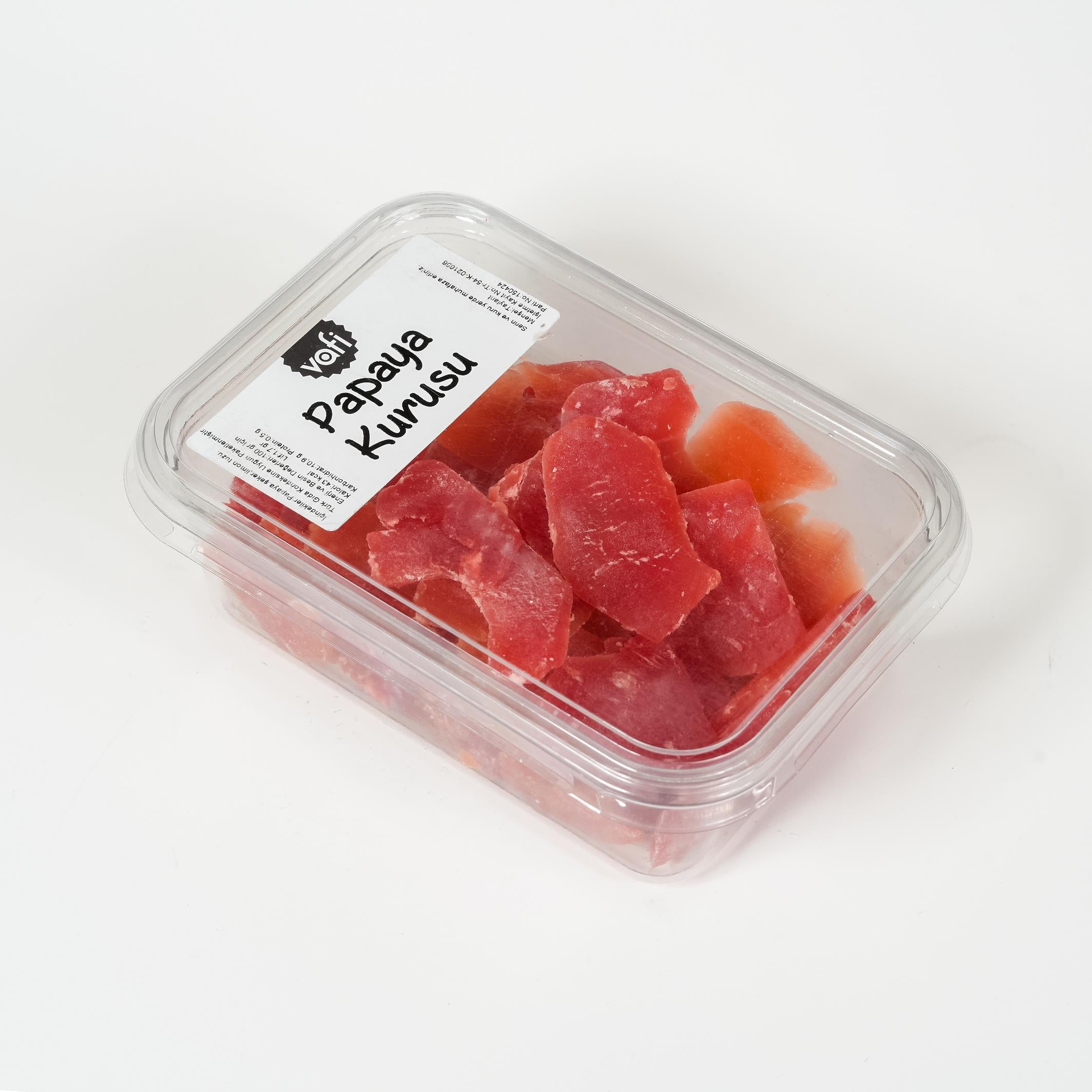Papaya Kurusu Dilimli 1 KİLOGRAM