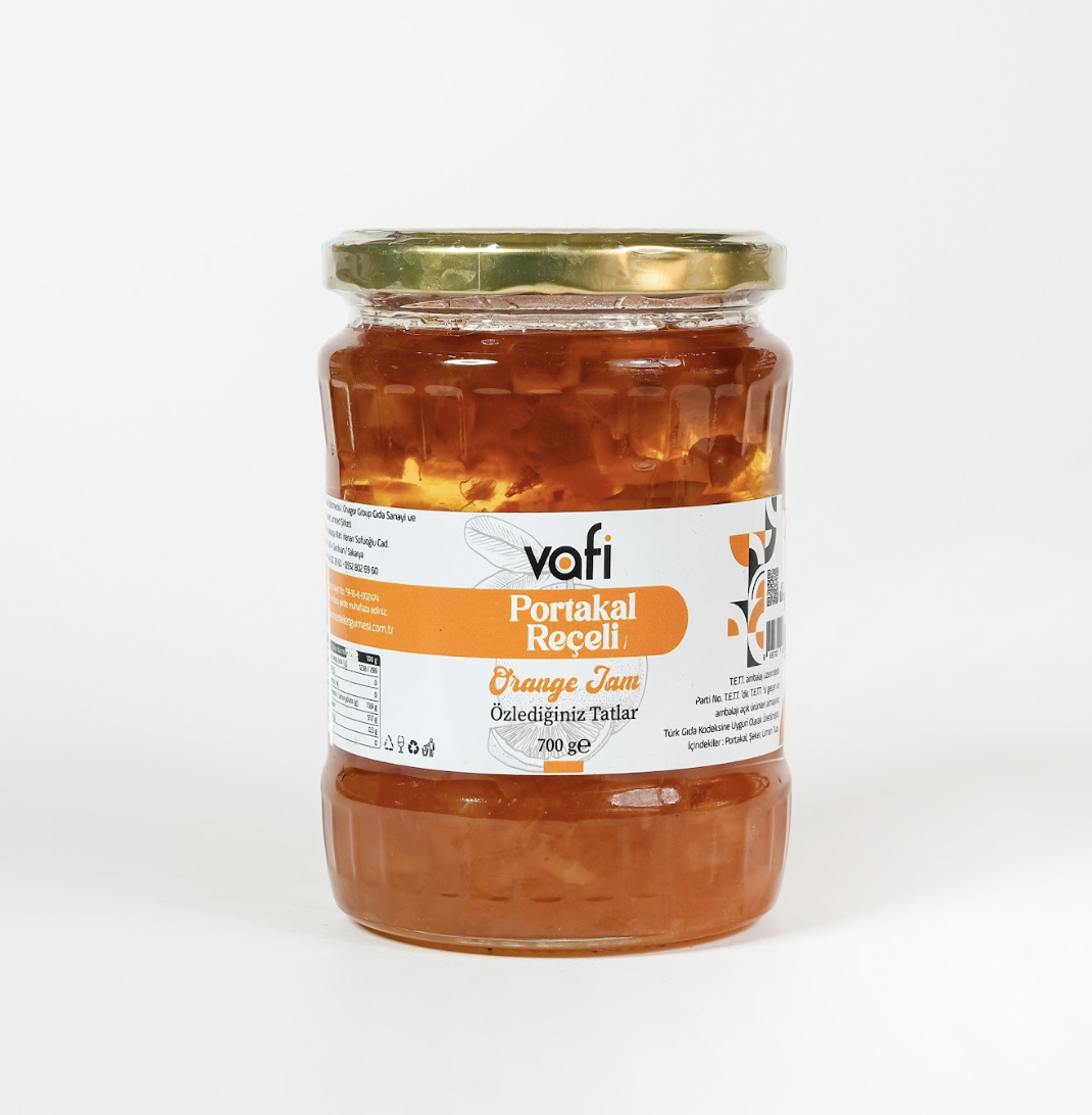 Vafi Portakal Reçeli 700 gr 