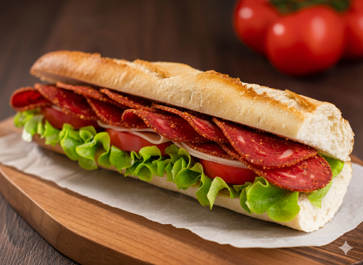 Sandviç PastırmalıMemleket Gurmesi