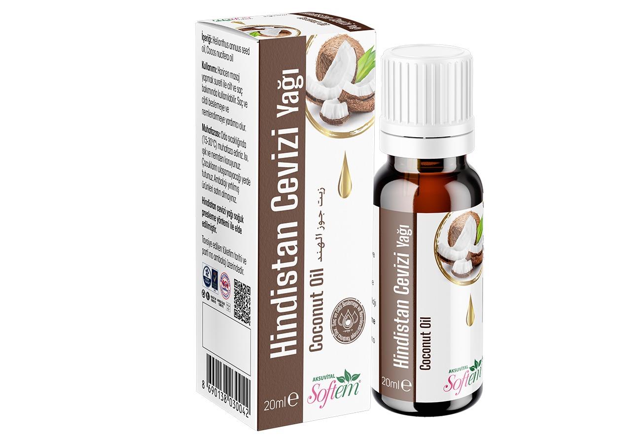 Softem Hindistan Cevizi Yağı 20 mlSoftem