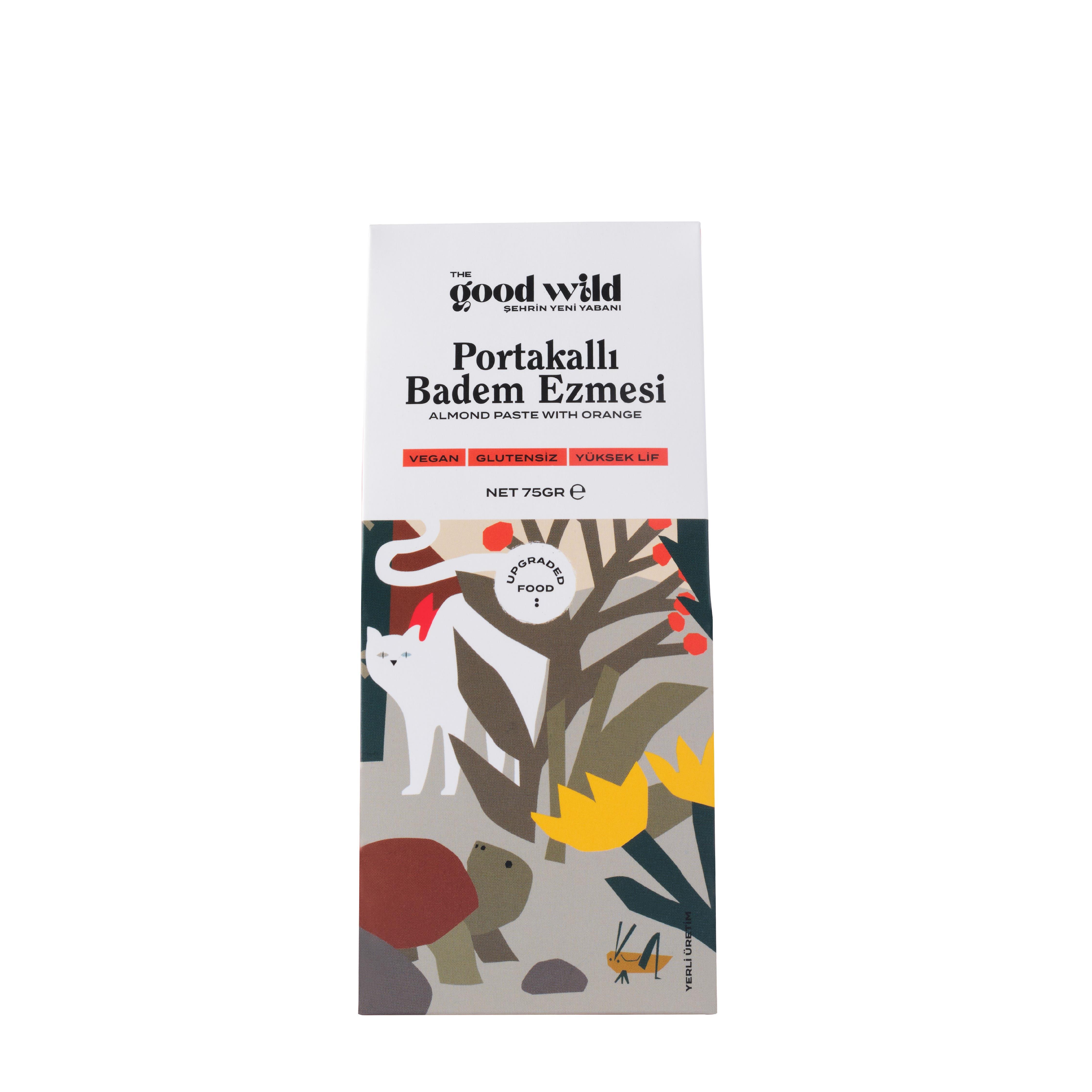 The Good Wild Badem ezmesi (portakallı) 75 grThe Good Wild