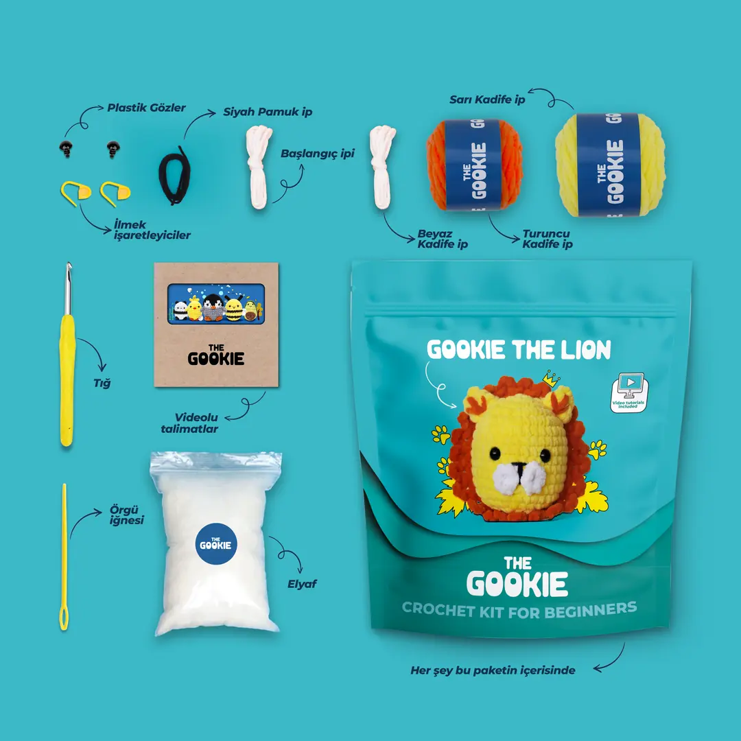 The Gookie Aslan Tığ KitiThe Gookie
