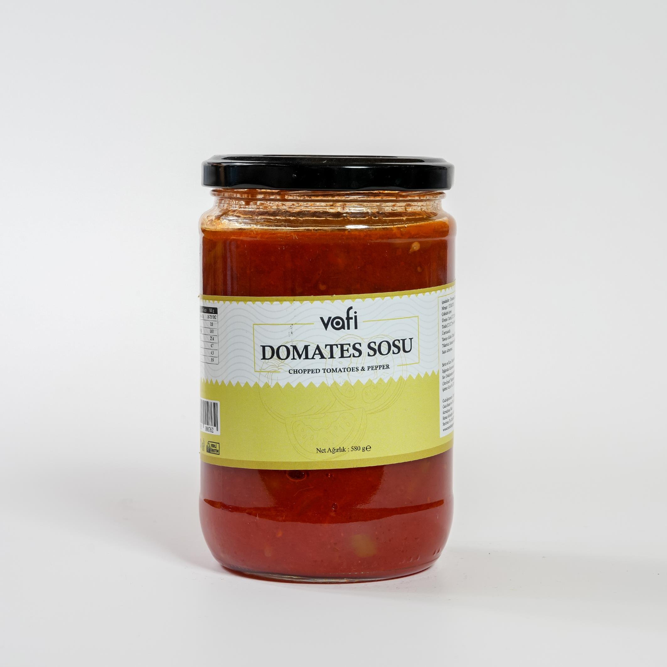 TL Domates Sosu Konservesi 580 gr (660cc) MGMemleket Gurmesi