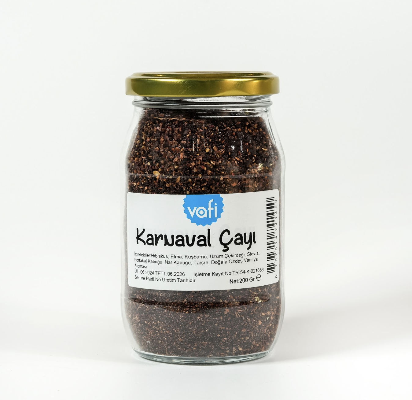 Vafi Çay Serisi Karnaval Çayı 250 grMemleket Gurmesi