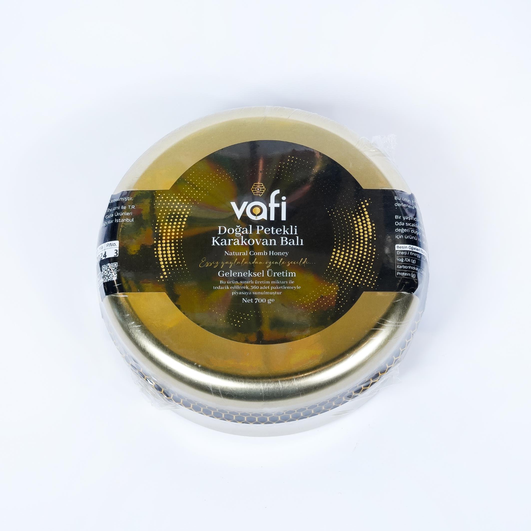 Vafi Kars Teneke Karakovan Bal 700 gr